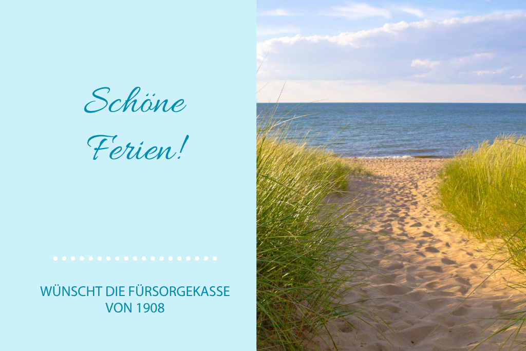 Wir wünschen eine schöne Ferienzeit!